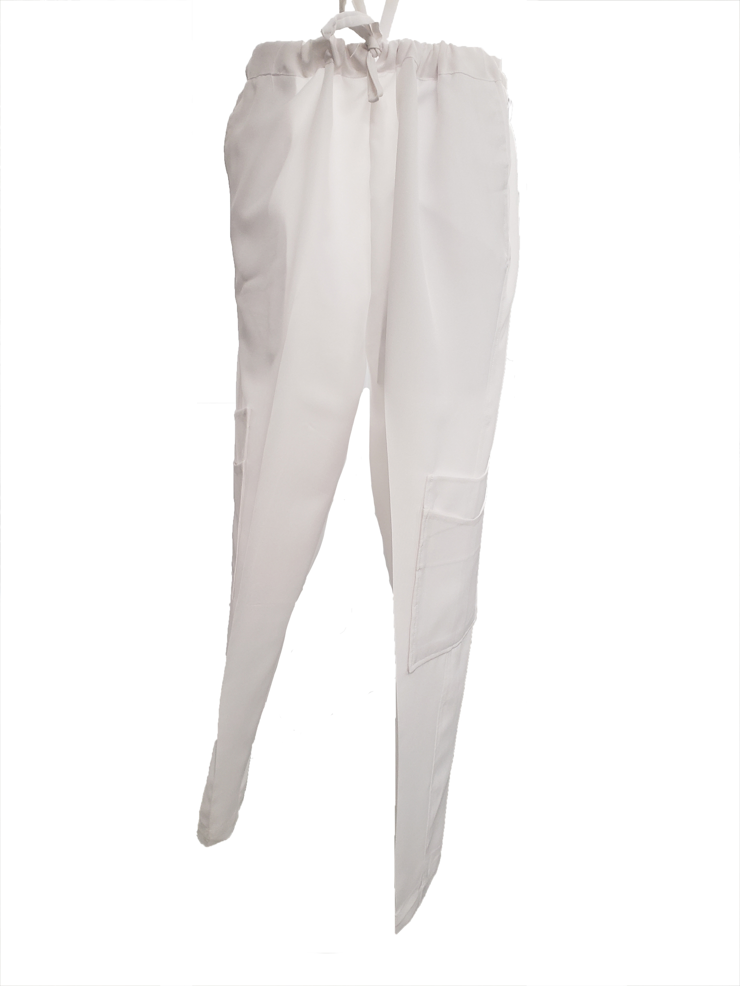 Medical Miracle collection Men White Scrub Pant-Large Medical Miracle collection Men White Scrub Pant-Large